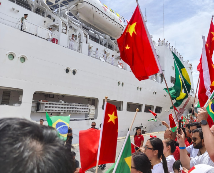 Chinese vessel Ark Silk Road causes consternation among Brazilian naval officers